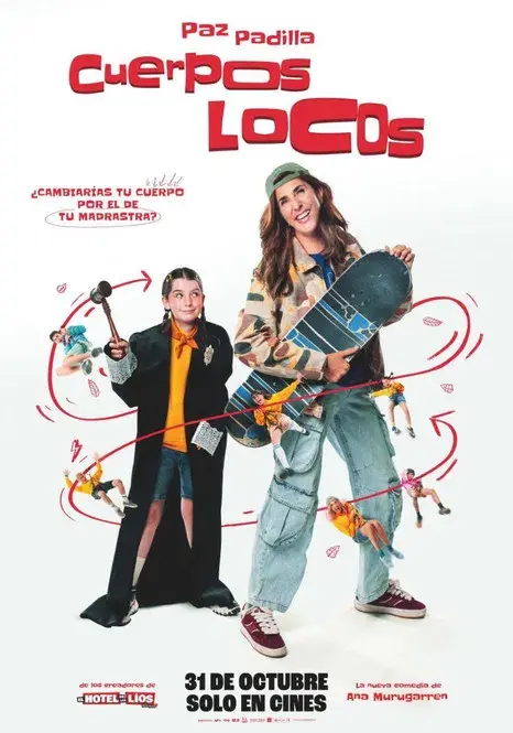 Cuerpos locos poster