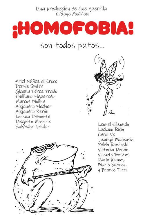 ¡Homofobia! poster