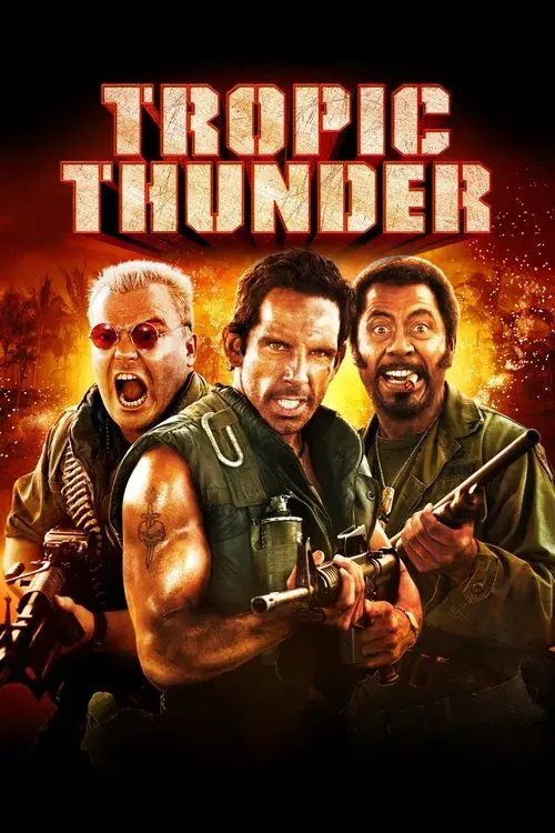 Tropic Thunder, ¡una guerra muy perra! poster