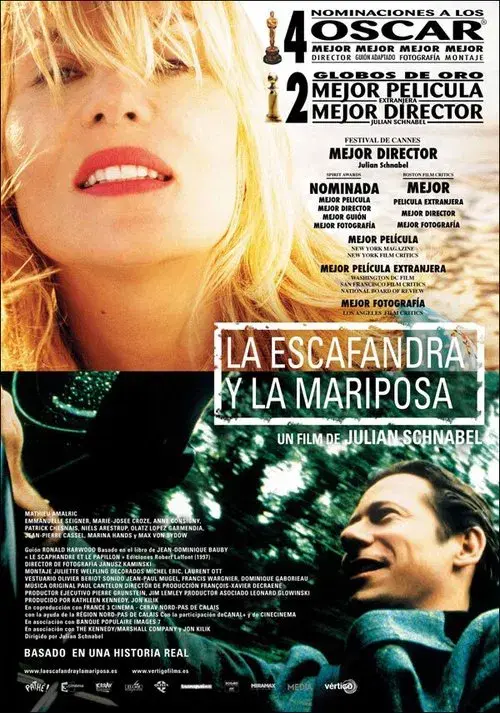 La escafandra y la mariposa poster