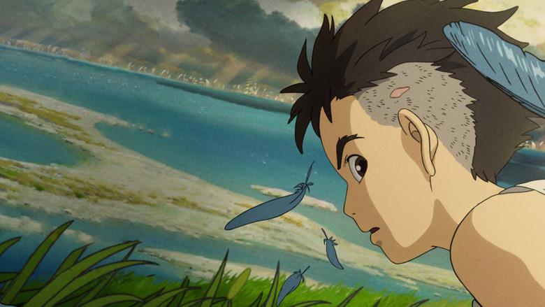 El chico y la garza - Fondo