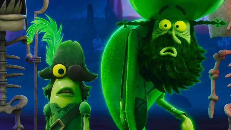 Bob Esponja: Una aventura pirata - Fondo