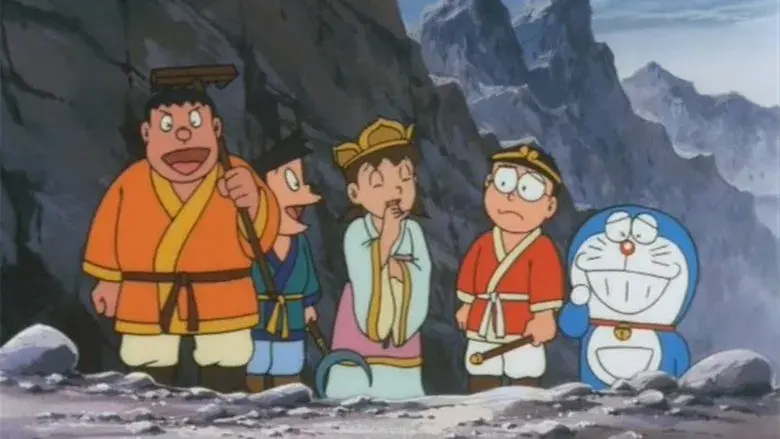 Doraemon y el viaje a la Antigua China - Fondo