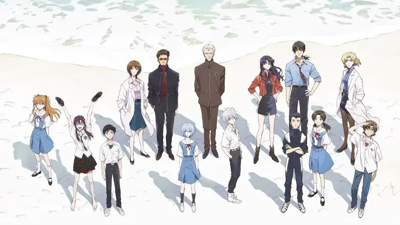 Evangelion: 3.0+1.01 Thrice Upon a Time - Fondo