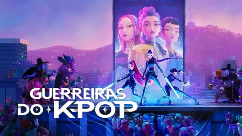 Las guerreras k-pop - Fondo