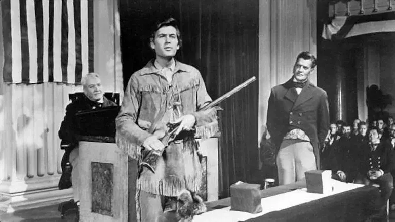 Davy Crockett Goes to Congress - Fondo