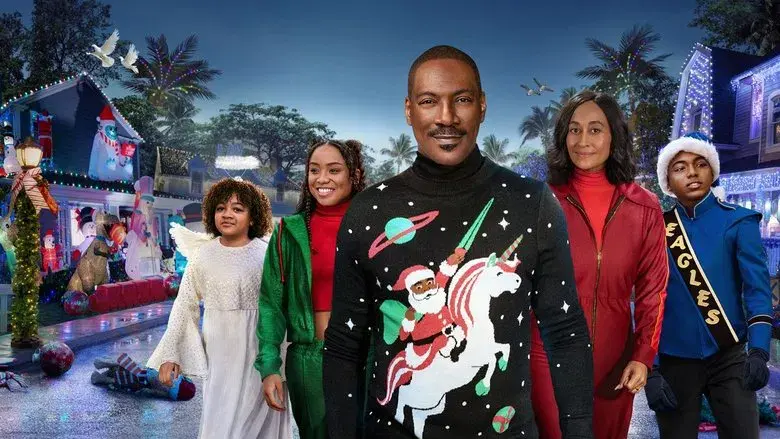 Navidad en Candy Cane Lane - Fondo