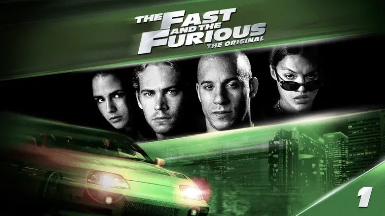 The Fast and the Furious - Backdrop