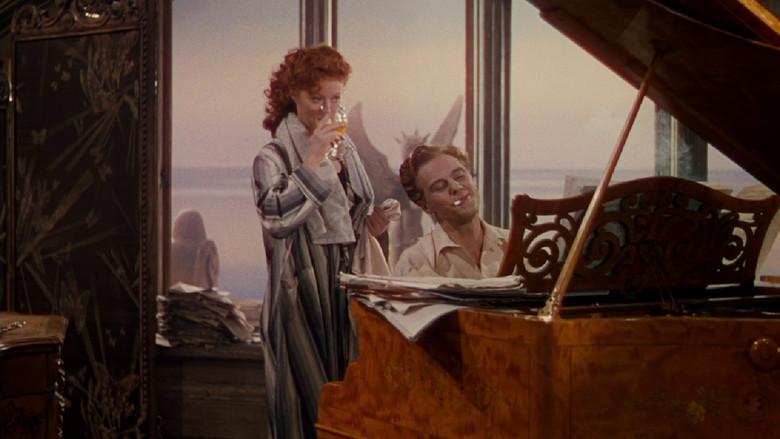 Las zapatillas rojas - Fondo