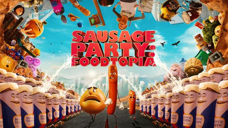 La fiesta de las salchichas: Frutopía - Fondo