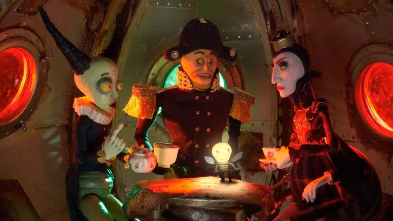 Captain Morten and the Spider Queen - Fondo