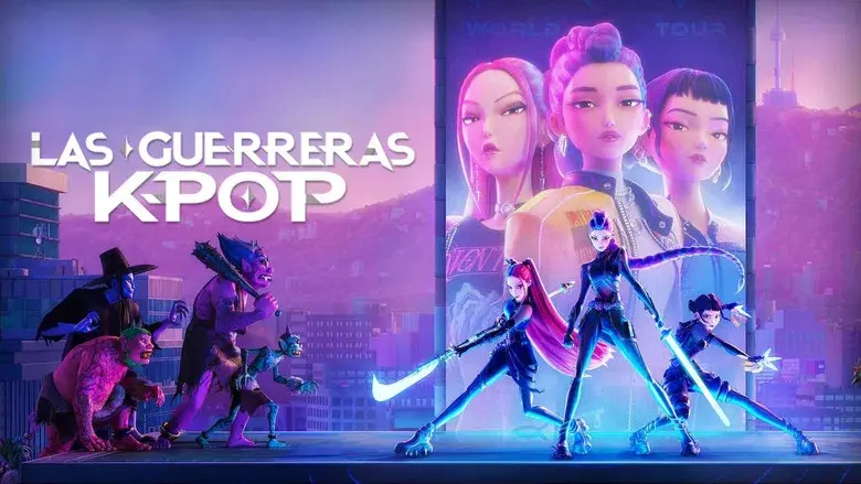 Las guerreras k-pop - Fondo