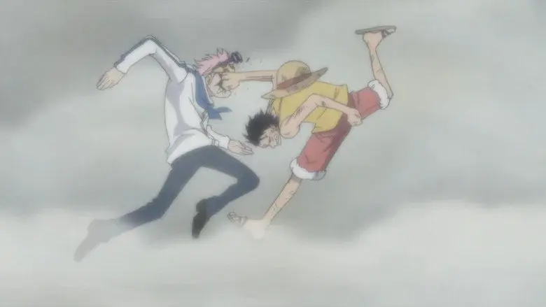 ¡Mantendré mi promesa! ¡Colisión! Luffy y Coby