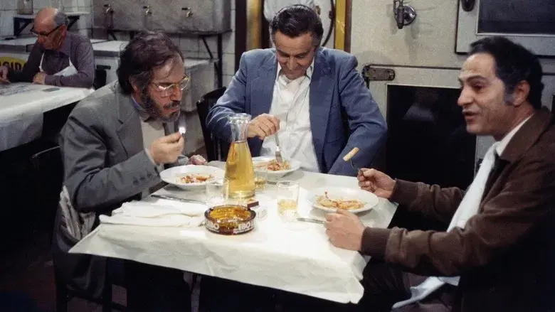 Una mujer y tres hombres - Fondo