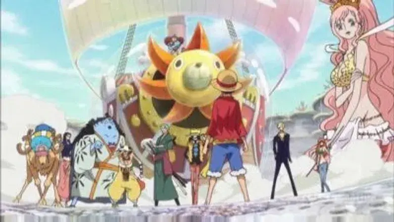 ¡Las lágrimas de Shirahoshi! Luffy hace su entrada