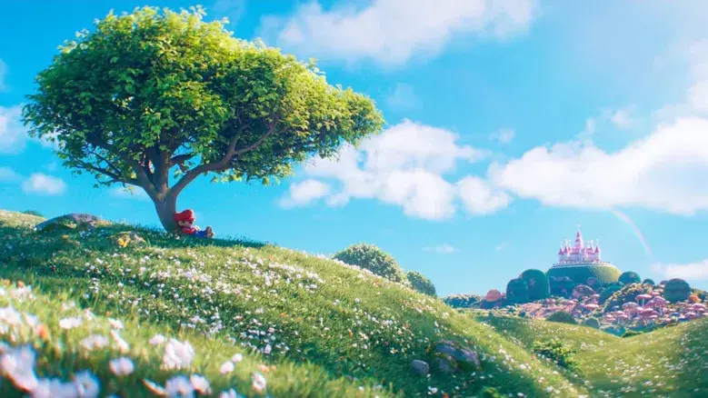 Super Mario Galaxy la película - Fondo