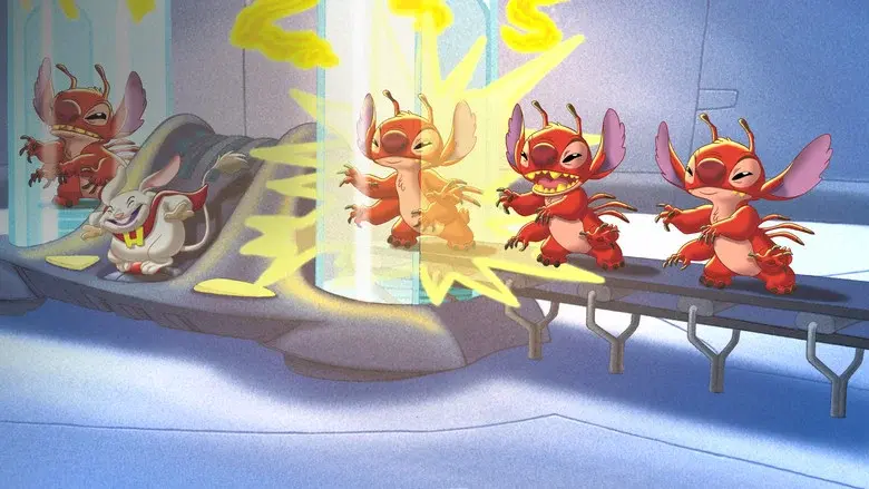 Leroy y Stitch - Fondo