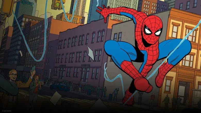 Tu amigo y vecino Spider-Man - Fondo