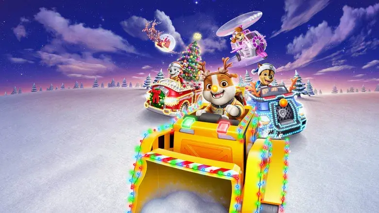 La Patrulla Canina: En Navidad - Fondo