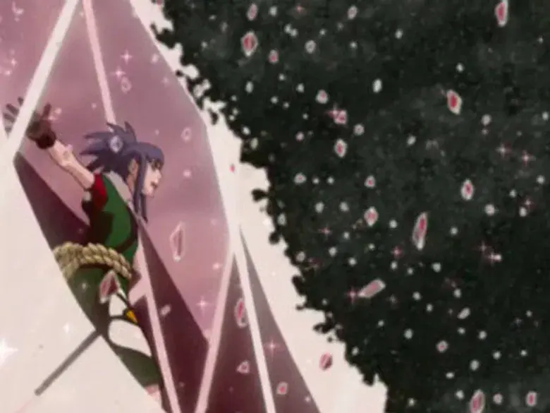 El jutsu cristalino roto