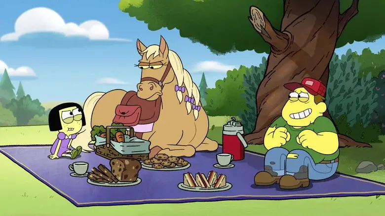 La chica del caballo