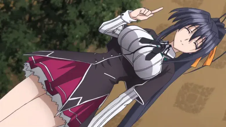 El entrenamiento privado de Akeno