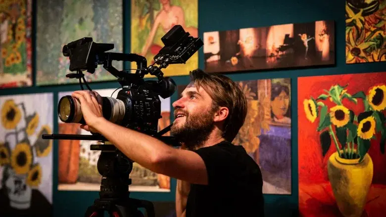 Los girasoles de Van Gogh - Fondo