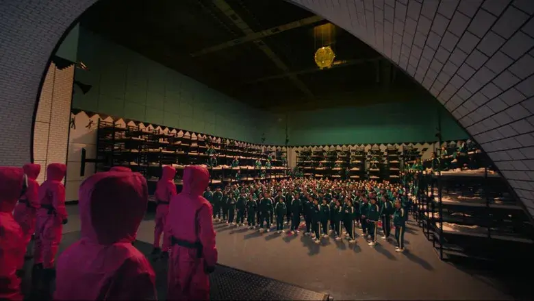 El juego del calamar - Fondo