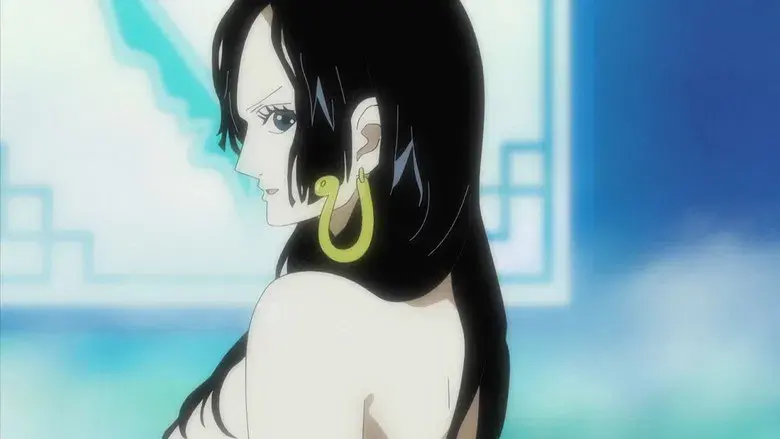 El secreto oculto en sus espaldas, Luffy se encuentra con la princesa serpiente