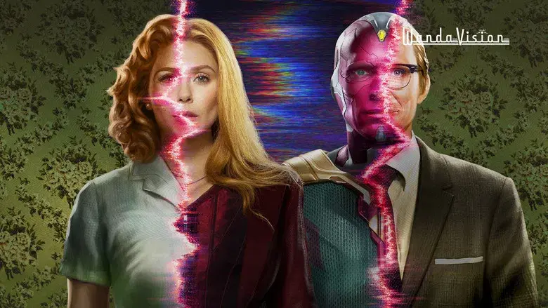 Bruja Escarlata y Visión - Fondo