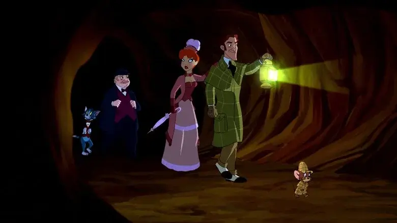 Tom y Jerry conocen a Sherlock Holmes - Fondo