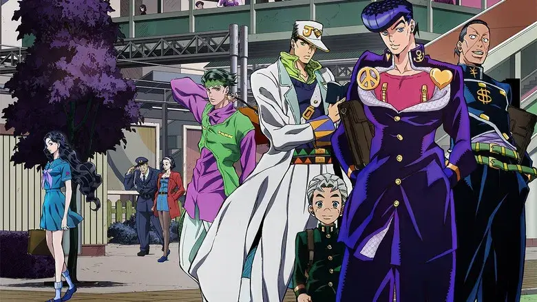 JoJo's Bizarre Adventure - Fondo