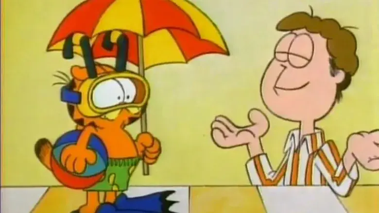 Garfield in the Rough - Fondo