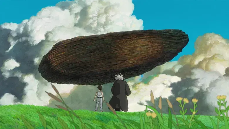 El chico y la garza - Fondo