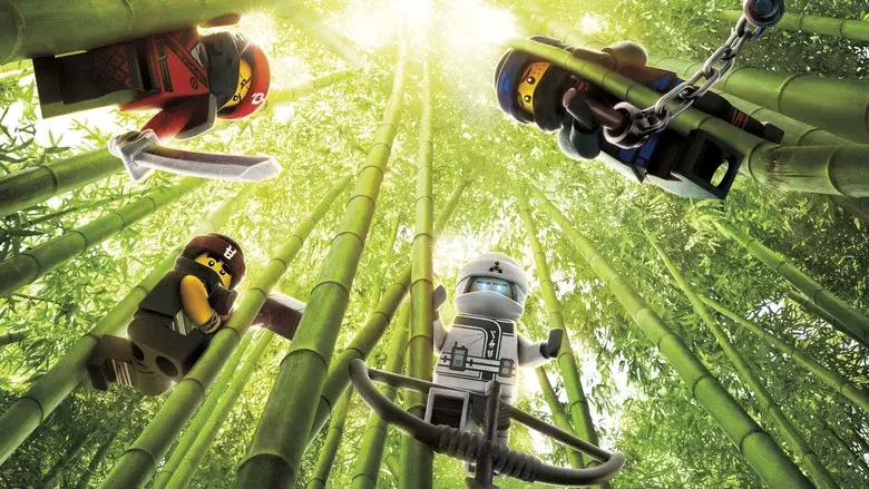 La Lego Ninjago película - Fondo