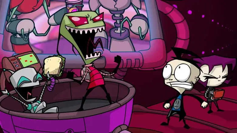 Invasor Zim - Fondo