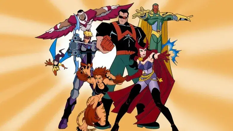 The Avengers: United They Stand - Fondo