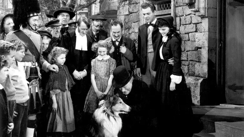 El desafío de Lassie - Fondo