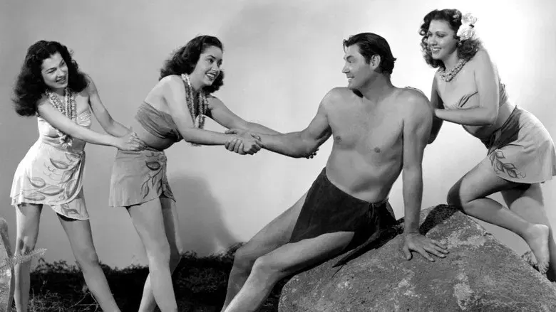 Tarzán y las sirenas - Fondo