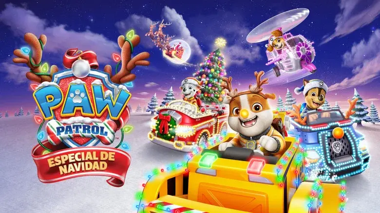 La Patrulla Canina: En Navidad - Fondo
