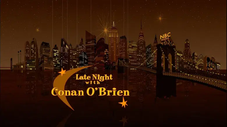 Late Night with Conan O'Brien - Backdrop
