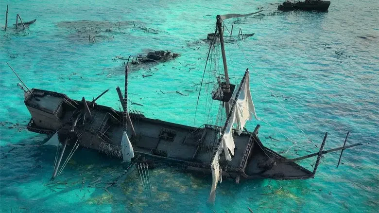 El Reino Perdido de los Piratas - Fondo