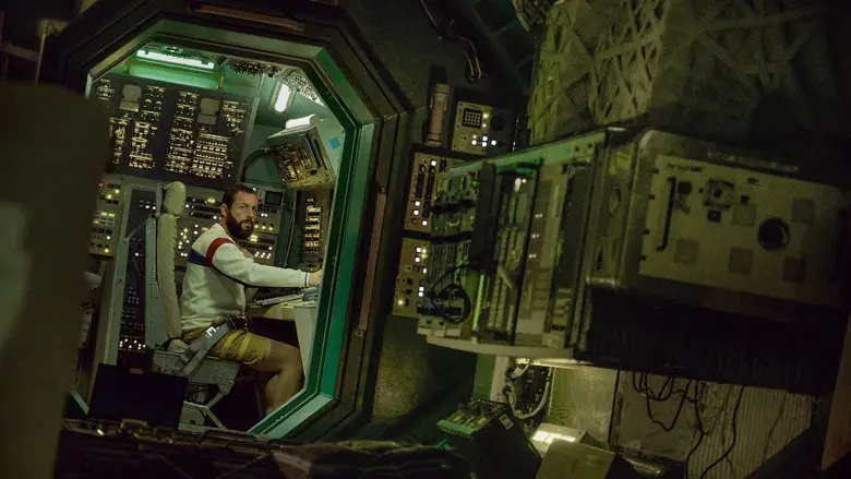 El astronauta - Fondo