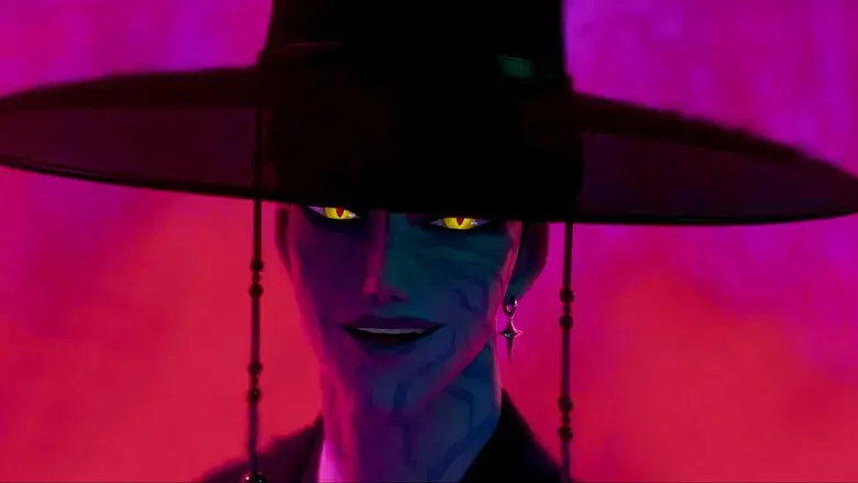 Las guerreras k-pop - Fondo