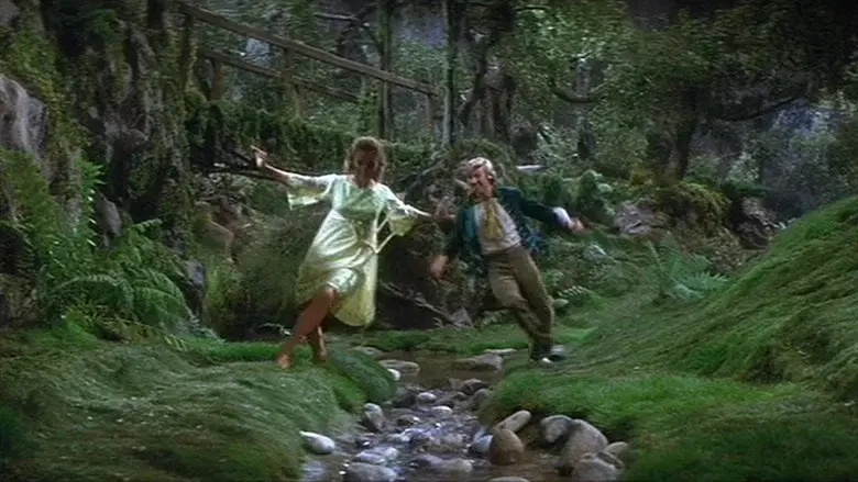 El valle del arco iris - Fondo