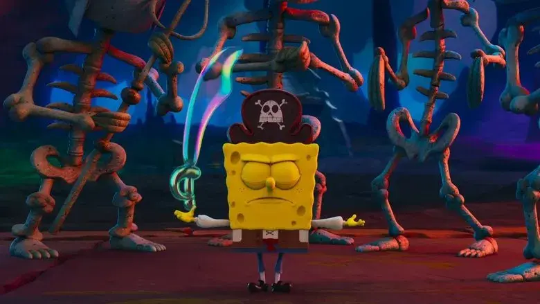 Bob Esponja: Una aventura pirata - Fondo