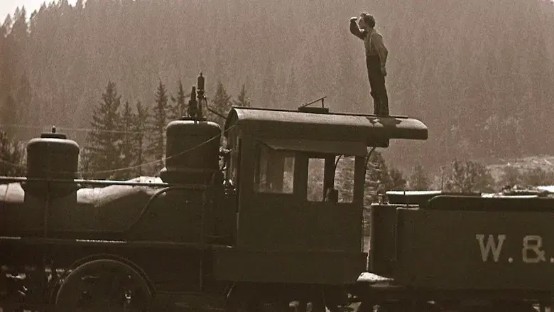 El maquinista de La General - Fondo