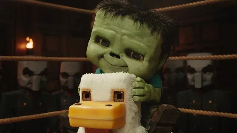 Una película de Minecraft - Fondo