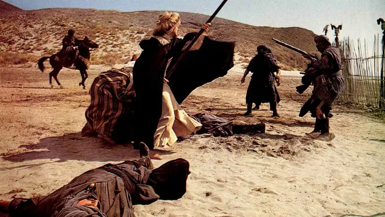 El viento y el león - Fondo