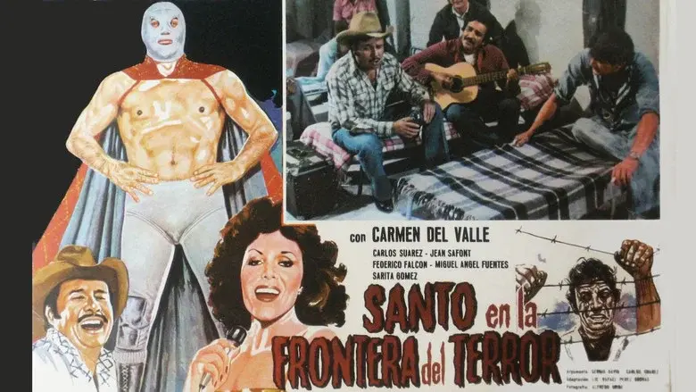 Santo en la frontera del terror - Fondo
